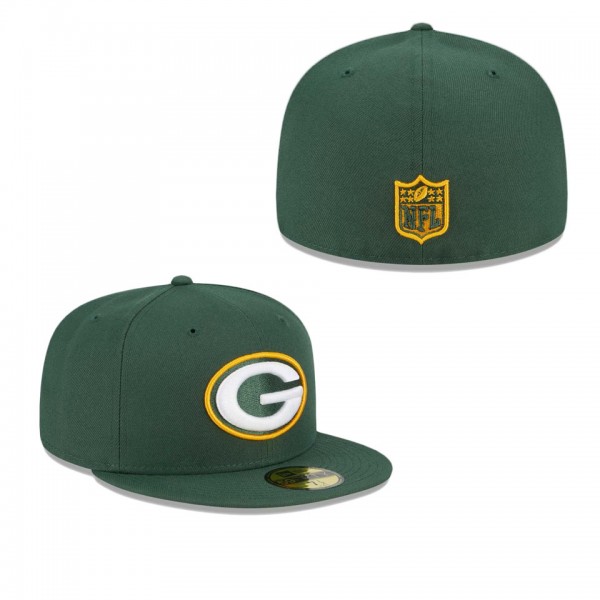Men's Green Bay Packers Green Main 59FIFTY Fitted ...