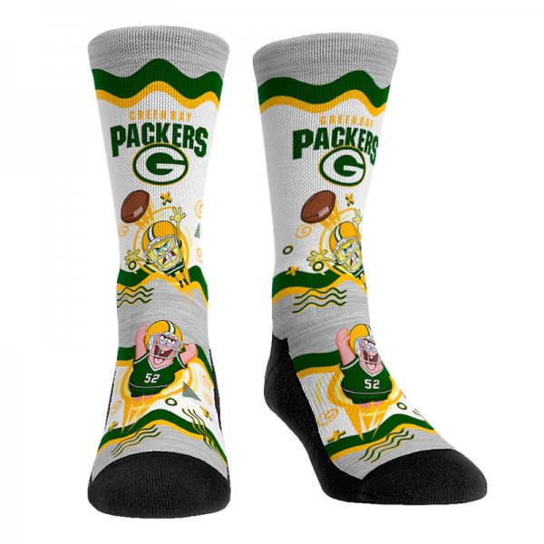 Green Bay Packers Rock Em Socks NFL x Nickelodeon ...