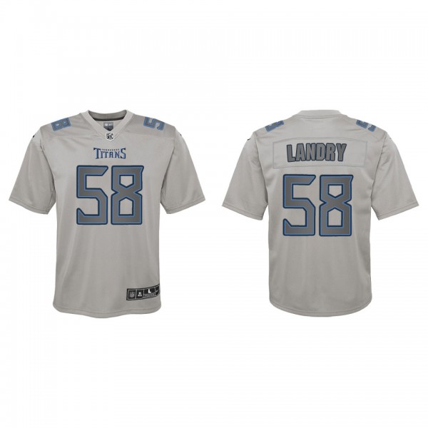 Harold Landry Youth Tennessee Titans Gray Atmosphere Game Jersey