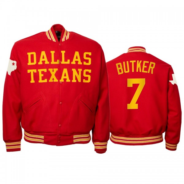 Dallas Texans Harrison Butker Red 1960 Authentic V...