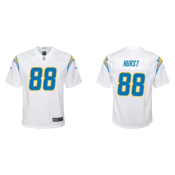 Youth Los Angeles Chargers Hayden Hurst White Game...