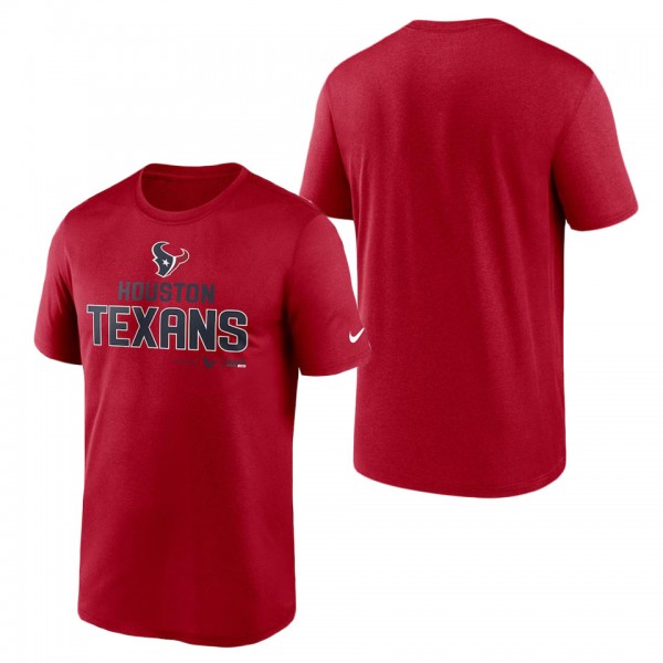 Men's Houston Texans Nike Red Legend Community Per...