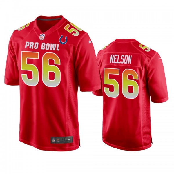 Indianapolis Colts #56 2019 Pro Bowl Quenton Nelso...