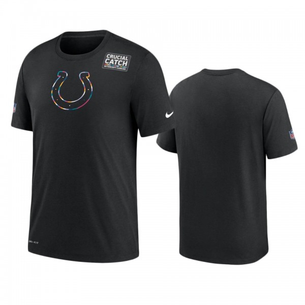 Men's Indianapolis Colts Black Sideline Crucial Ca...
