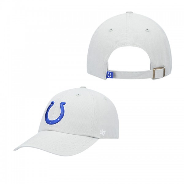 Men's Indianapolis Colts Gray Secondary Clean Up A...