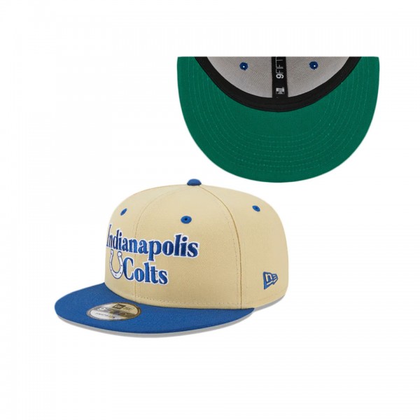 Indianapolis Colts Retro 9FIFTY Snapback Hat