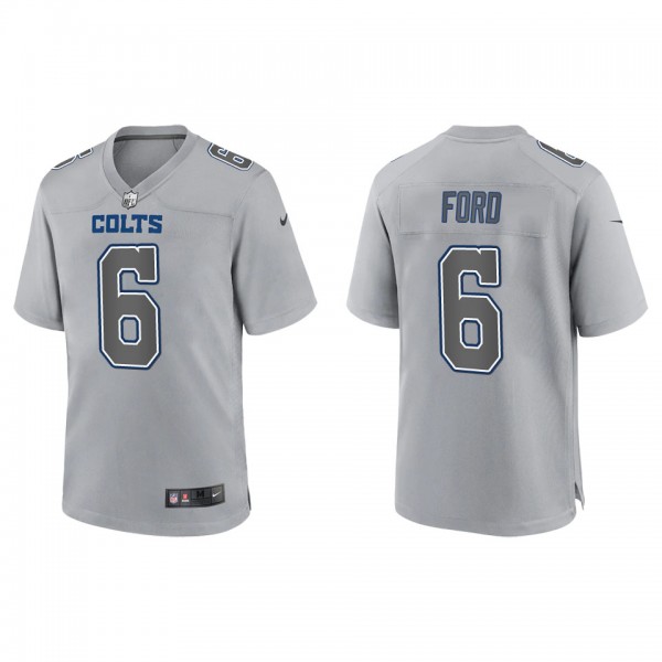 Isaiah Ford Men's Indianapolis Colts Gray Atmosphe...