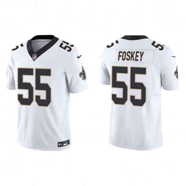 Men's New Orleans Saints Isaiah Foskey White 2023 ...