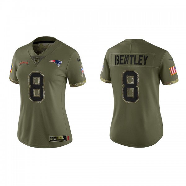 Ja'Whaun Bentley Women's New England Patriots Oliv...