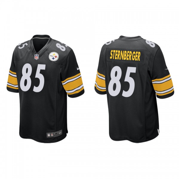 Men's Pittsburgh Steelers Jace Sternberger Black Game Jersey