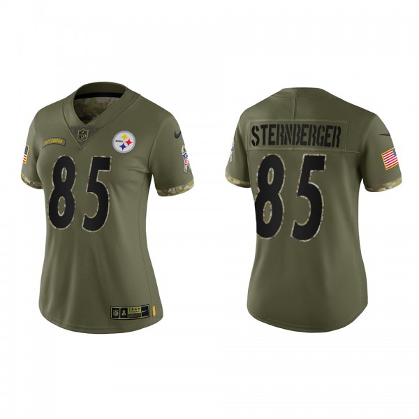Jace Sternberger Women's Pittsburgh Steelers Olive...