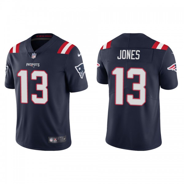 Men's New England Patriots Jack Jones Navy Vapor L...