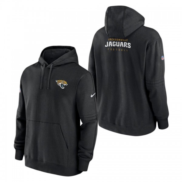 Men's Jacksonville Jaguars Nike Black Sideline Clu...