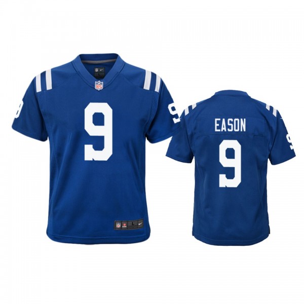Indianapolis Colts Jacob Eason Royal Color Rush Ga...