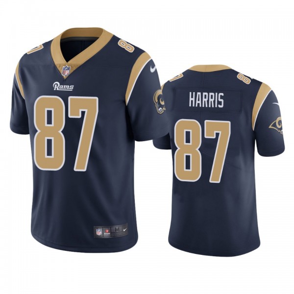 Jacob Harris Los Angeles Rams Navy Vapor Limited J...
