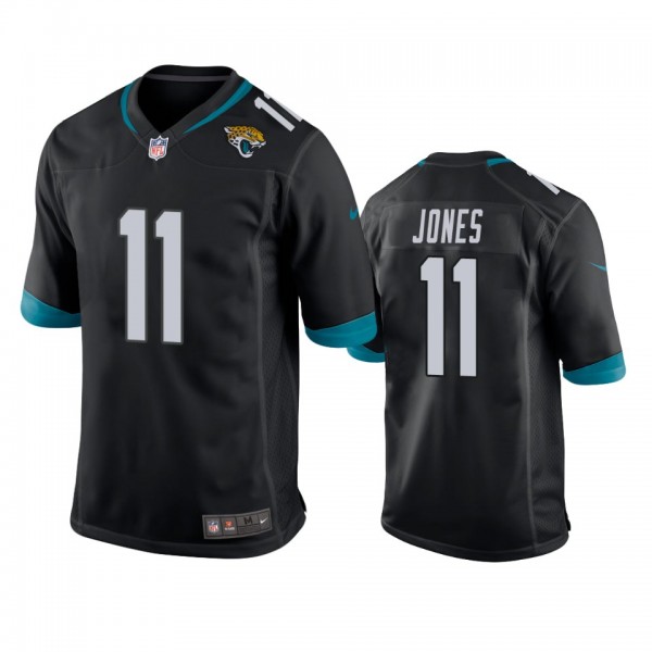 Jacksonville Jaguars Marvin Jones Black Game Jerse...