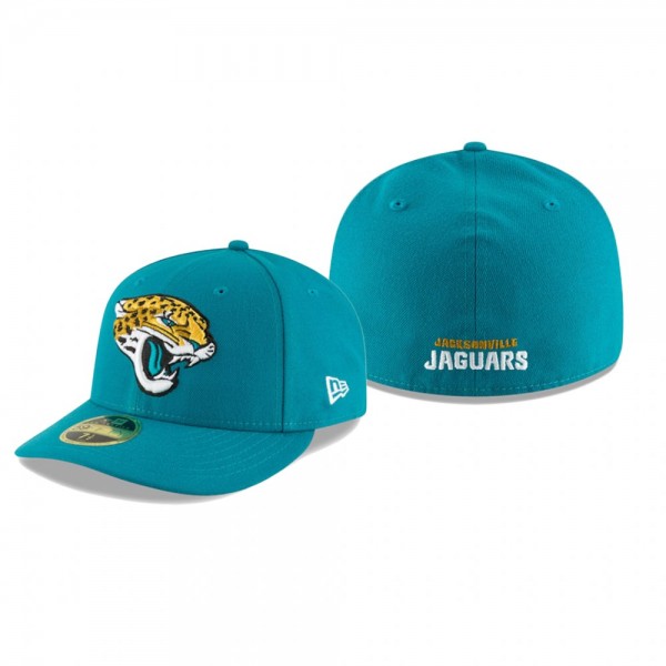 Jacksonville Jaguars Teal Omaha Low Profile 59FIFTY Hat