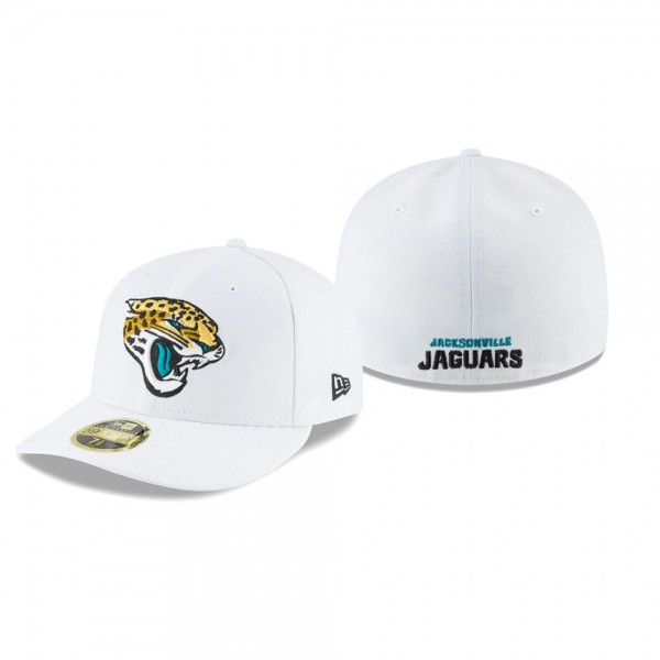 Jacksonville Jaguars White Omaha Low Profile 59FIF...