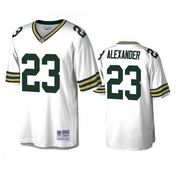 Green Bay Packers Jaire Alexander 1996 White Legacy Replica Throwback Jersey