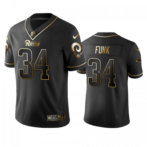 Jake Funk Rams Black Golden Edition Vapor Limited ...