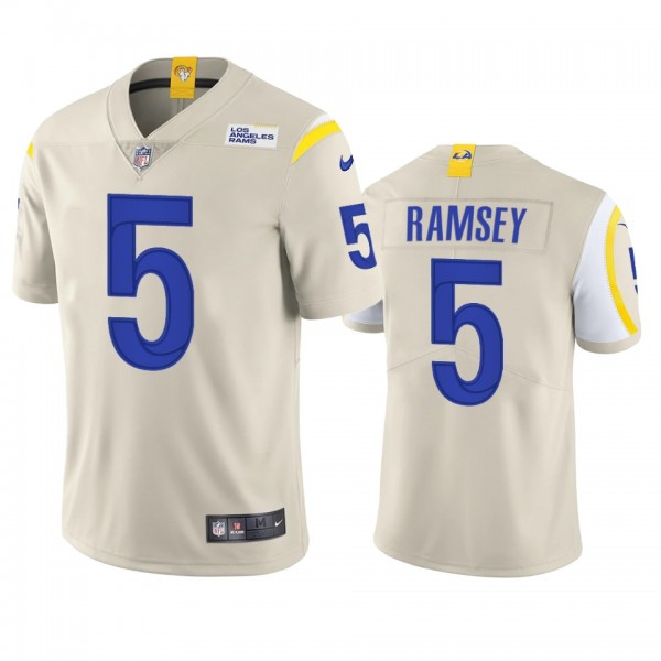 Jalen Ramsey Los Angeles Rams Bone Vapor Limited J...