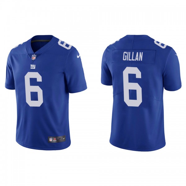 Men's New York Giants Jamie Gillan Blue Vapor Limi...