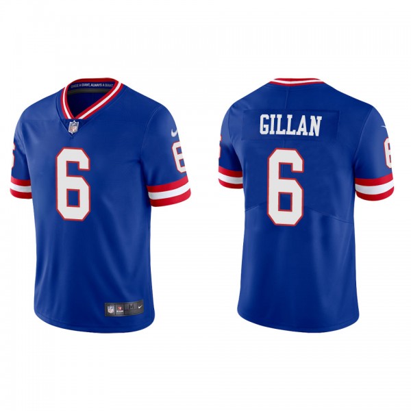 Men's New York Giants Jamie Gillan Royal Classic V...