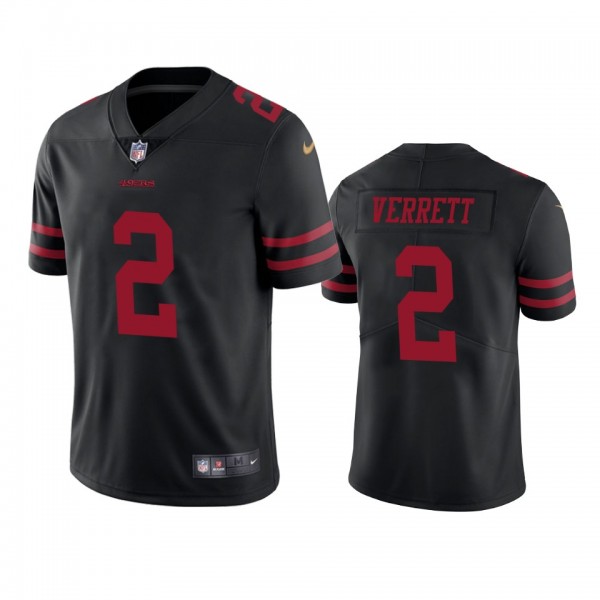 Jason Verrett San Francisco 49ers Black Vapor Limi...