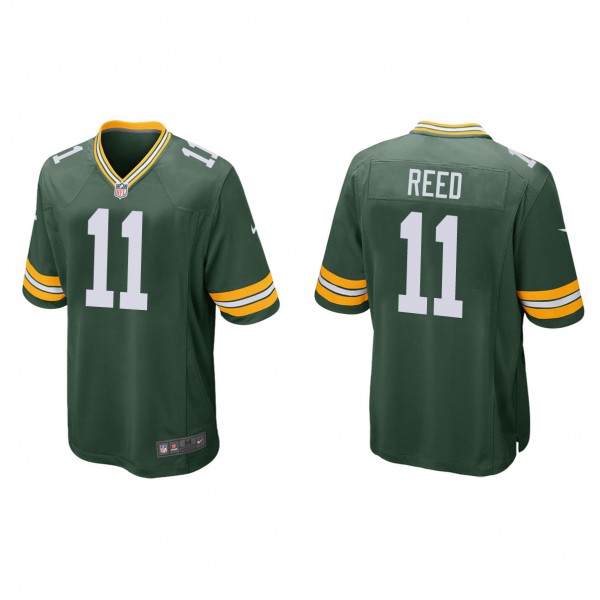 Men's Green Bay Packers Jayden Reed Green 2023 NFL...