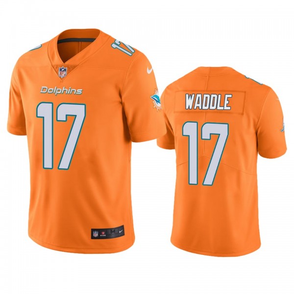 Color Rush Limited Miami Dolphins Jaylen Waddle Or...