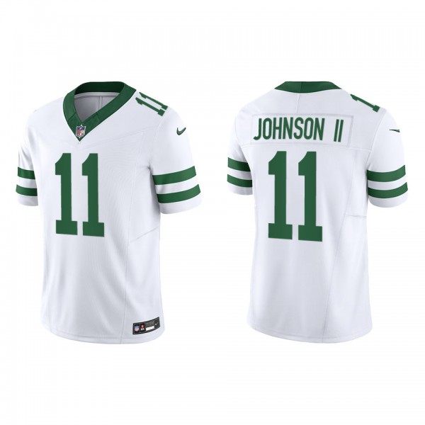 Jermaine Johnson II Men's New York Jets White Lega...