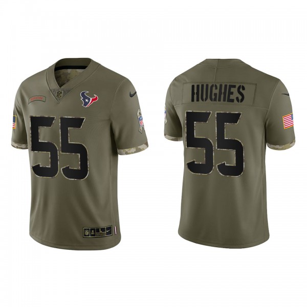 Jerry Hughes Houston Texans Olive 2022 Salute To S...