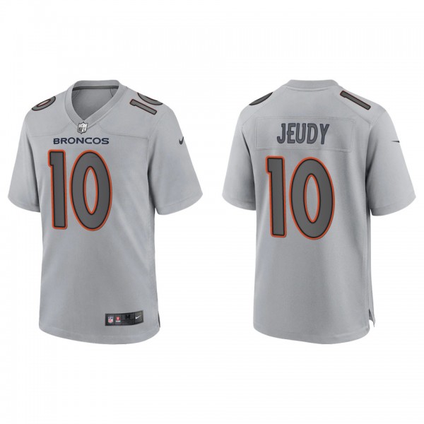 Jerry Jeudy Men's Denver Broncos Gray Atmosphere F...