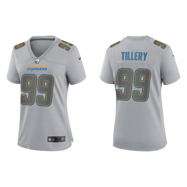 Jerry Tillery Women's Los Angeles Chargers Gray At...