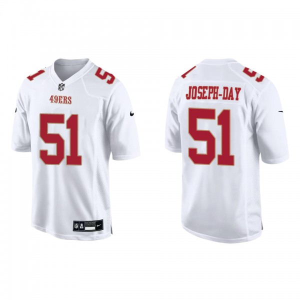 Jersey San Francisco 49ers Sebastian Joseph-Day Men's Fashion Game Tundra White