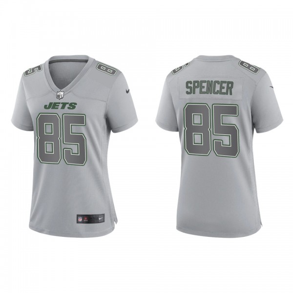 Women's New York Jets Diontae Spencer Gray Atmosph...