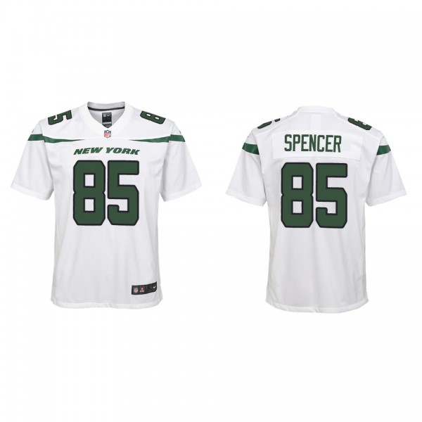 Youth New York Jets Diontae Spencer White Game Jer...