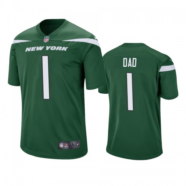 New York Jets Green 2019 Father's Day #1 Dad Game ...