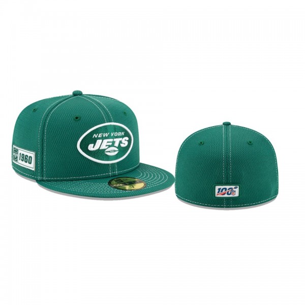 New York Jets Green 2019 NFL Sideline Road 59FIFTY...