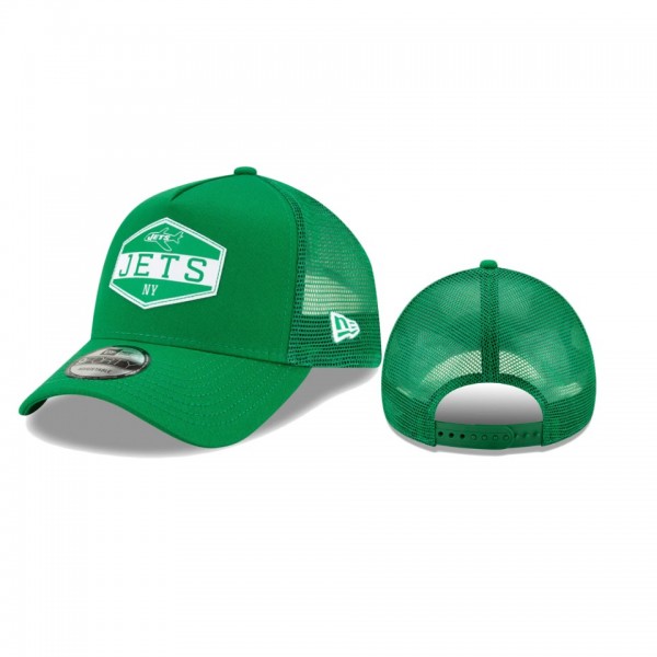 New York Jets Kelly Green Flow A-Frame Historic 9F...