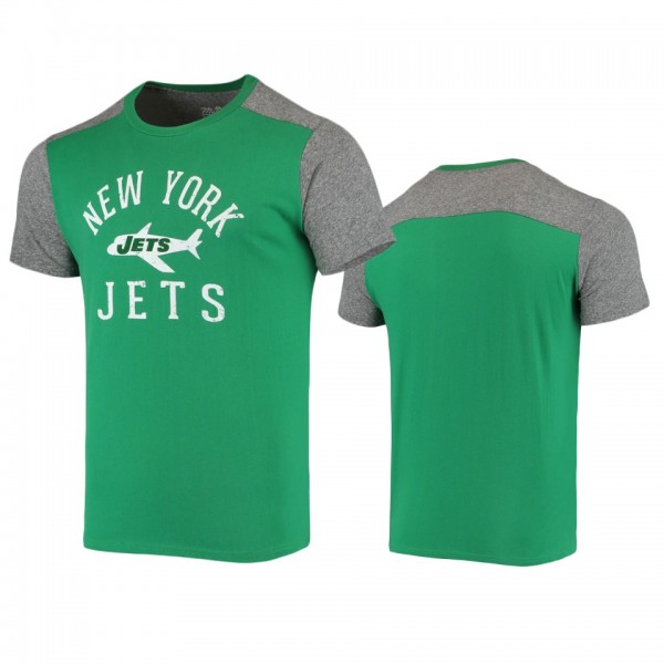 New York Jets Kelly Green Gray Field Goal Slub Gri...