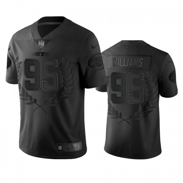 New York Jets Quinnen Williams Black Limited Jerse...