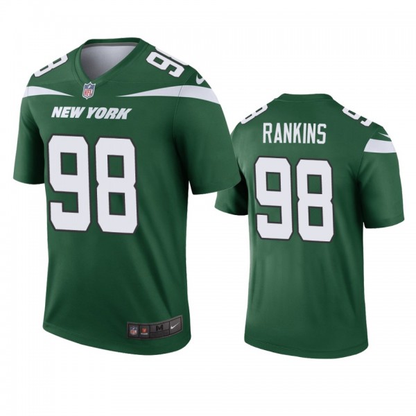 New York Jets Sheldon Rankins Green Legend Jersey