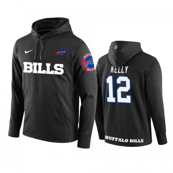 Buffalo Bills Jim Kelly Black Circuit Wordmark Pul...