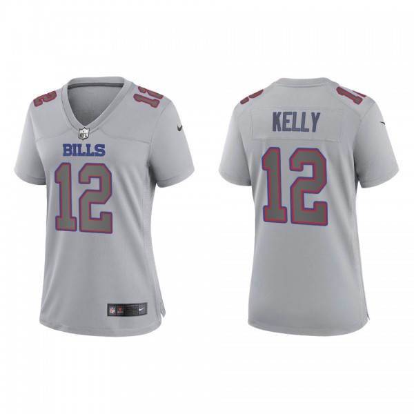 Jim Kelly Women's Buffalo Bills Gray Atmosphere Fa...