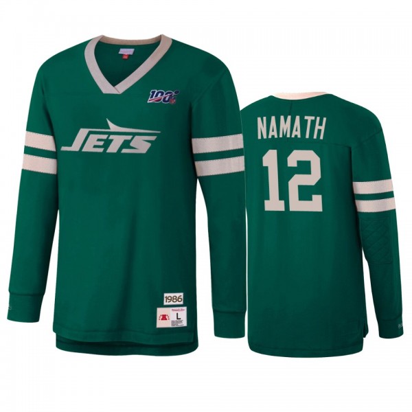 New York Jets Joe Namath Mitchell & Ness Kelly...