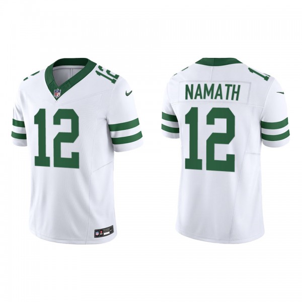 Joe Namath Men's New York Jets White Legacy Vapor ...