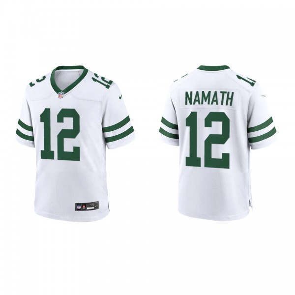 Joe Namath Youth New York Jets White Legacy Game J...