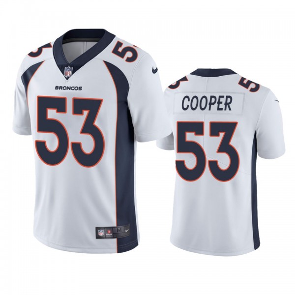 Jonathon Cooper Denver Broncos White Vapor Limited...