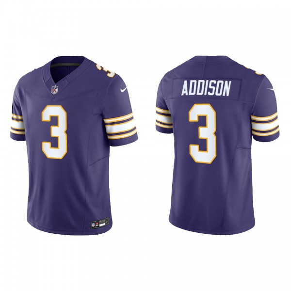 Jordan Addison Minnesota Vikings Purple Classic Va...